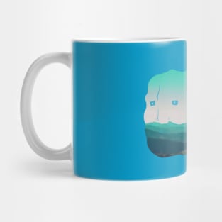 Fish on Hills Mug